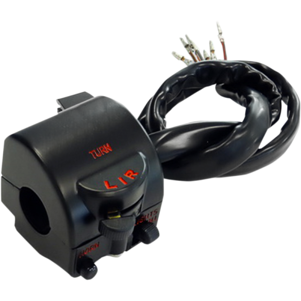 (image for) Emgo Left side switch assembly with clutch perch and mirror mount