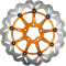 (image for) 13" Full-floating Rotor, Orange Carrier
