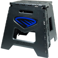 (image for) Cycra Folding Moto Stand - Black w/ blue decal