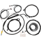 (image for) LA Choppers Midnight Braided Plug-and-Play Kit for 21-23 FLHTK/FLHX (15-17in.)
