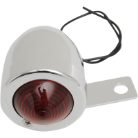 (image for) Bullet Marker Light, Red, Single-Filament, Right Side-Mount