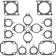 (image for) Vertex Full Top End Gasket Set - Z Sno Pro 99-03