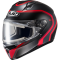 (image for) HJC C10 Elie Helmet - Semi-Flat Black/Red - Size S