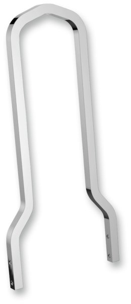 (image for) Drag Specialties Square Tall Sissy Bar (Chrome)