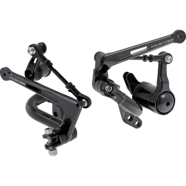 (image for) Arlen Ness Mid-Controls for Bagger Models, Black anodized