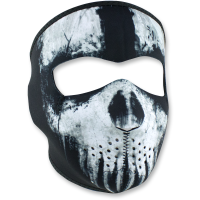 (image for) Neoprene Full-Face Mask - Ghost skull