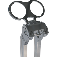 (image for) Dual Gauge Mount Raw Aluminum