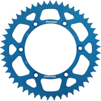 (image for) Supersprox Aluminum Rear Sprocket, Blue - 49T