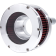 (image for) Feuling BA Air Cleaner Kit - Clear Outer Covers - Raw finish w/ red filter