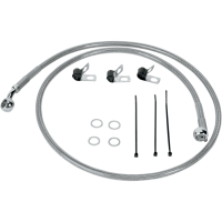 (image for) Clear Coated Brake Line Kit 1741-0872