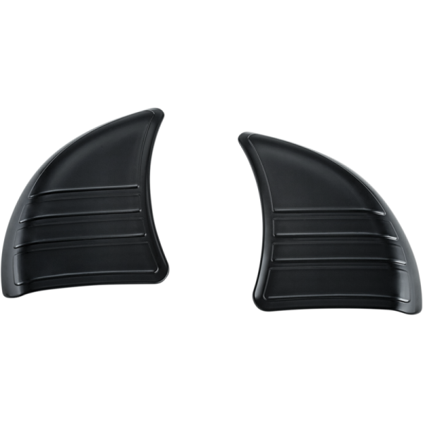 (image for) Kuryakyn Tri-Line Inner Fairing Cover Plates - Black