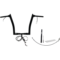 (image for) EZ Install Handlebar Kit Gloss Black 14" Rise