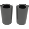 (image for) Fork Slider Covers - Black, +2"