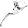 (image for) Chrome 9/16" Bore Single Disc Master Cylinder 0610-0250