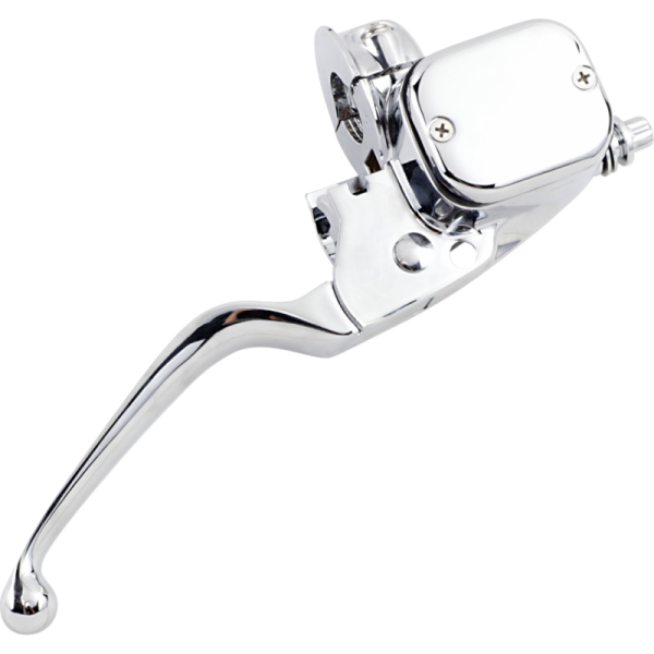 (image for) Drag Specialties Chrome 9/16" Bore Single Disc Master Cylinder 0610-0250