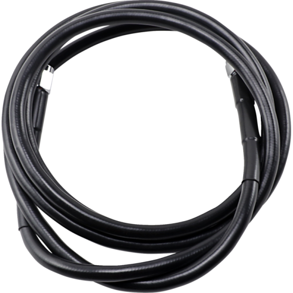 (image for) Black Vinyl-Coated Stainless Steel Brake Line 78"