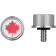 (image for) Seat Screw - Mirror polished w/ red maple leaf