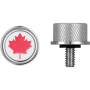 (image for) Seat Screw Mirror Polished Red Maple Leaf