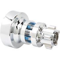 (image for) Rear Hub Kit, Chrome, for 09-25 FLHT/FLHR/FLHX/FLHXU/FLTRX/FLTRU