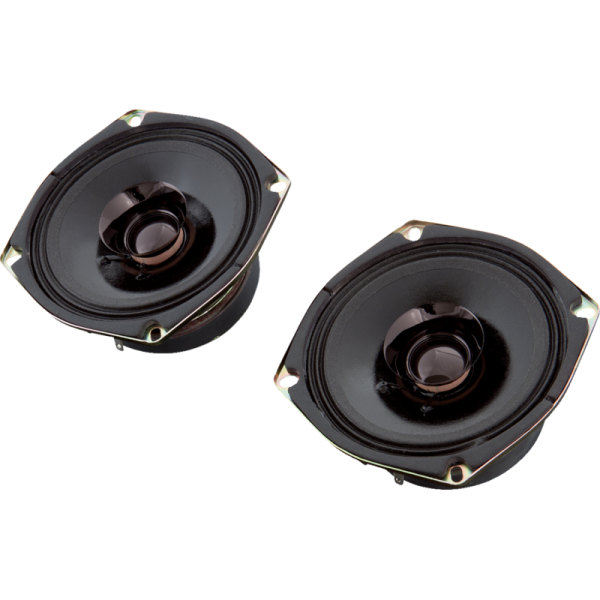 Show Chrome 4 1/2" 1-Way Midrange Speakers for Honda GL1800