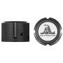 (image for) Axle Nut Cover Black w/ Don't Tread On Me