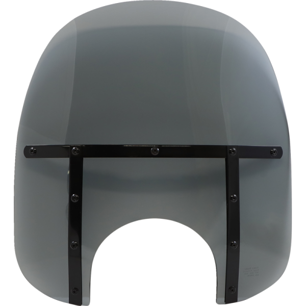 (image for) MEMPHIS SHADES METRIC Memphis Fats Windshield - 17" Tall - Night Shades Black Smoke