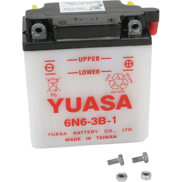 (image for) Yuasa Conventional Battery for Yamaha XT500 76-81