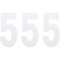 (image for) Standard Numbers - 6" White - No. 5