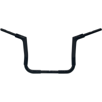 (image for) Flat Top Handlebar Gloss Black 12 Inch