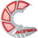 (image for) Acerbis X-Brake 2.0 Vented Disc Cover - White/orange