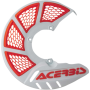 (image for) Acerbis X-Brake 2.0 Vented Disc Cover - White/orange