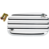 (image for) Finned Front Brake Cover (Chrome) 0610-0842