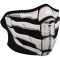 (image for) Neoprene Half Mask - Bone breath, glow in the dark