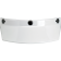 (image for) White 3-Snap Visor
