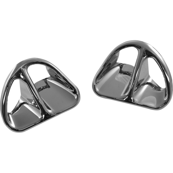 Show Chrome Fairing Air Intake Accent Grilles