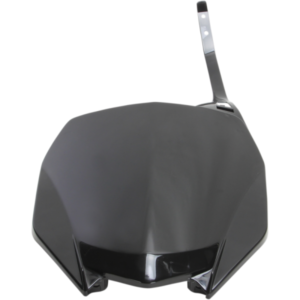 (image for) UFO Front Number Plate - Black