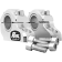 (image for) Pro-Offset Elite Block Risers - Clear Anodized