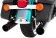 (image for) Rinehart Racing True Duals 4" Exhaust System - Black w/ black end caps