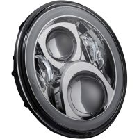 (image for) LED Halo Headlamp Chrome