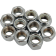 (image for) Chrome Nylon Insert Nut 7/16"-14