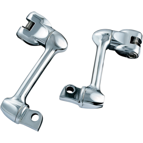 (image for) Adjustable Lockable Offset Footpeg Mounts (2" L)