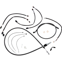 (image for) Black Pearl Designer DOT Handlebar Installation Kit, 12"-14" Apes