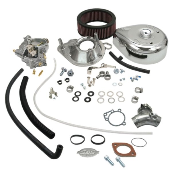 (image for) S&S CYCLE S&S Super E Shorty Carburetor Kit - Big Twin