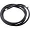 (image for) Black Vinyl-Coated Stainless Steel Brake Line 76"