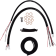 (image for) Black Vinyl/Stainless Braided Complete Kit