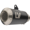 (image for) LeoVince LV-10 Black Stainless Steel Slip-On Exhaust