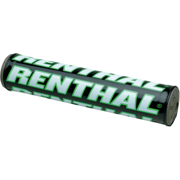 (image for) Renthal Team Issue SX Crossbar Pad 10" - Black/white/green