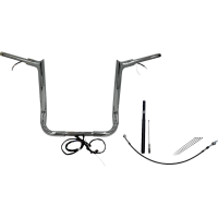 (image for) EZ Install Handlebar Kit Chrome 16" Rise