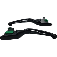 (image for) Slotted Wide Blade Lever Set Black