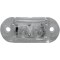 (image for) Oval 2.5", marker light, clear lens/2 amber LED